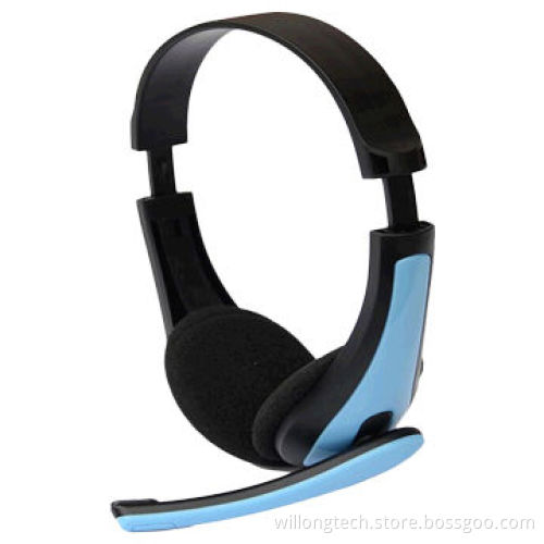 High Quality Stereo Headphone with Rotation Speaker for Game